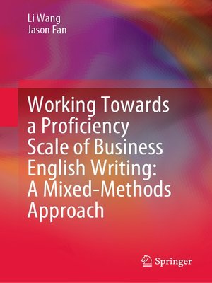 cover image of Working Towards a Proficiency Scale of Business English Writing